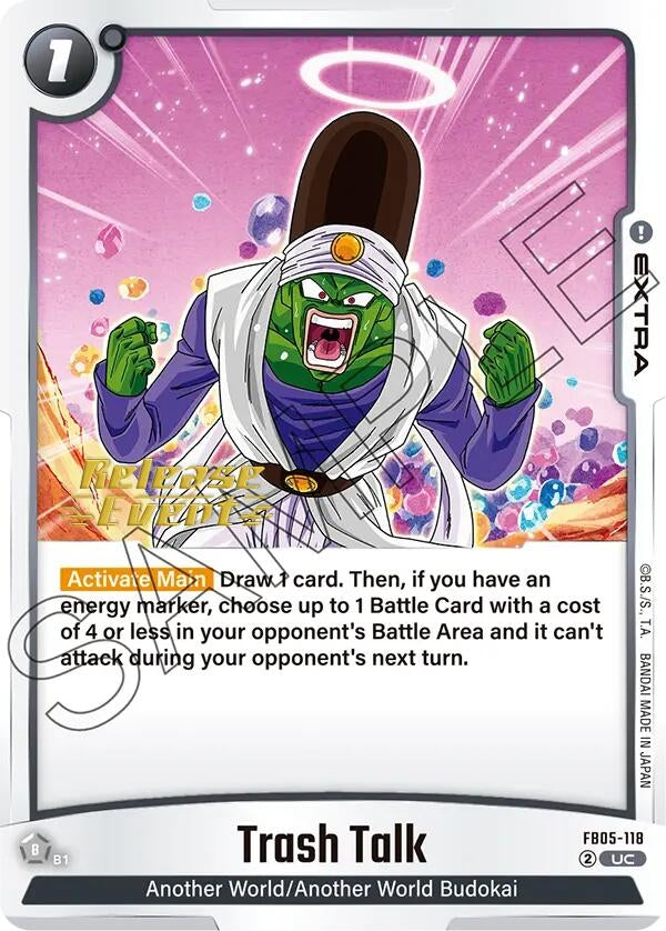 Image for Trash Talk (FB05-118) (FB05_PR) - Dragon Ball Super: Fusion World