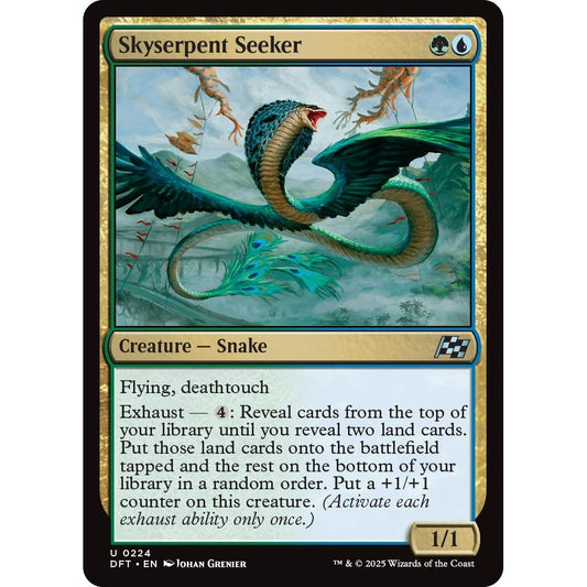 Image for Skyserpent Seeker (224) (DFT) - Magic: The Gathering