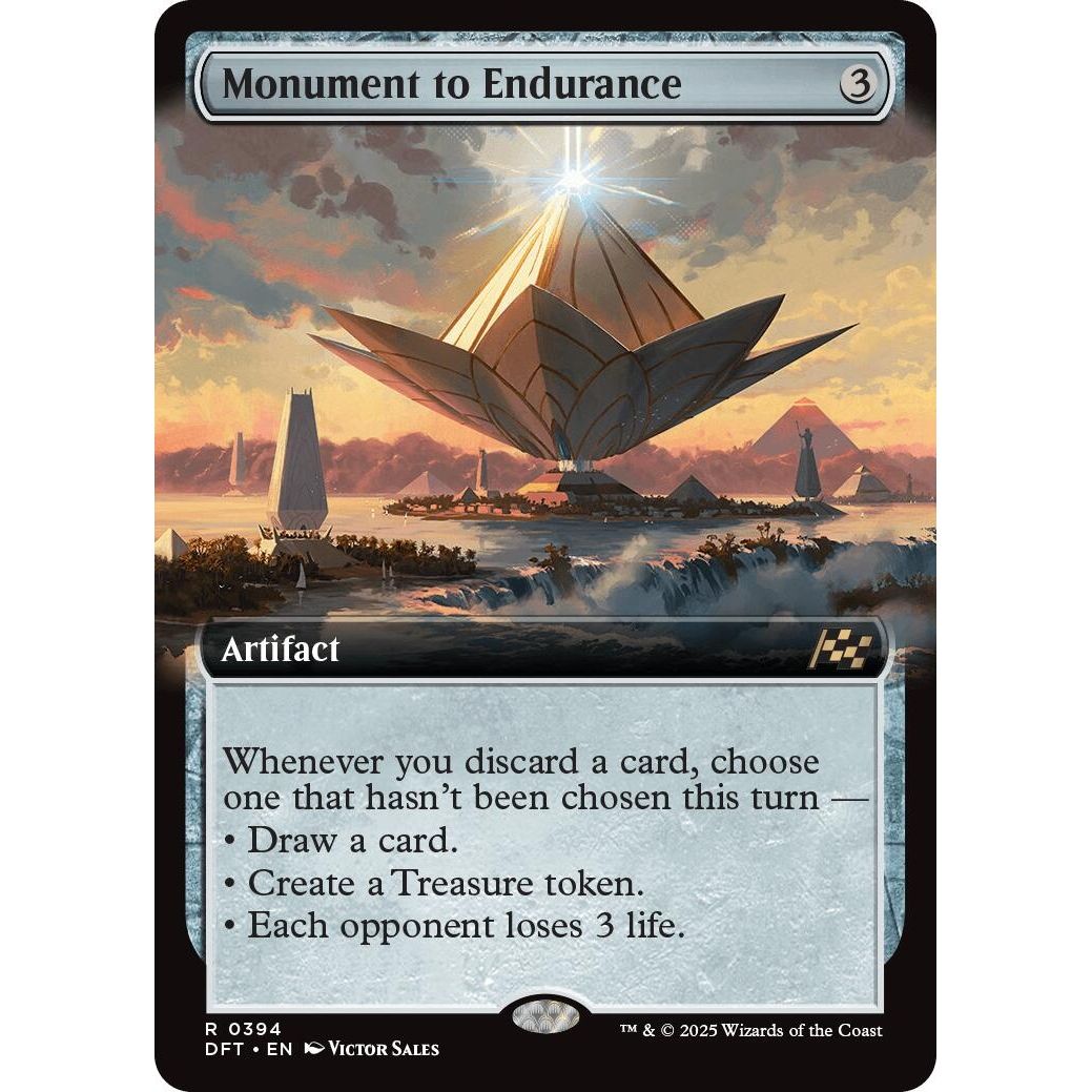 Image for Monument to Endurance (Extended Art) (394) (DFT) - Magic: The Gathering