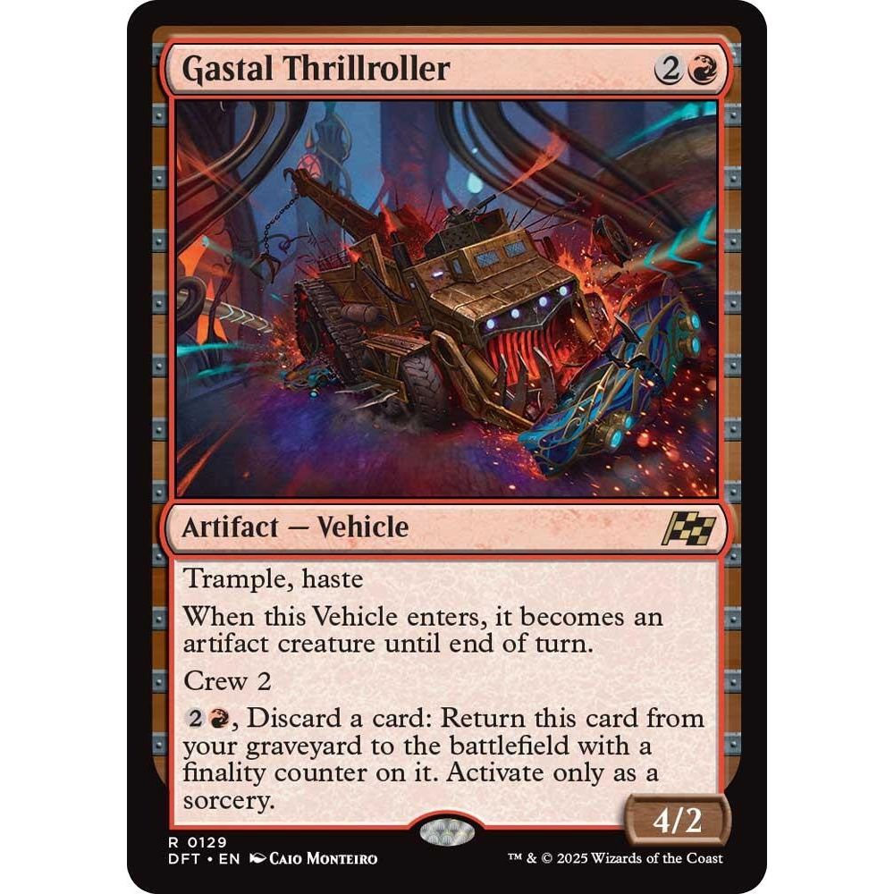 Image for Gastal Thrillroller (129) (DFT) - Magic: The Gathering