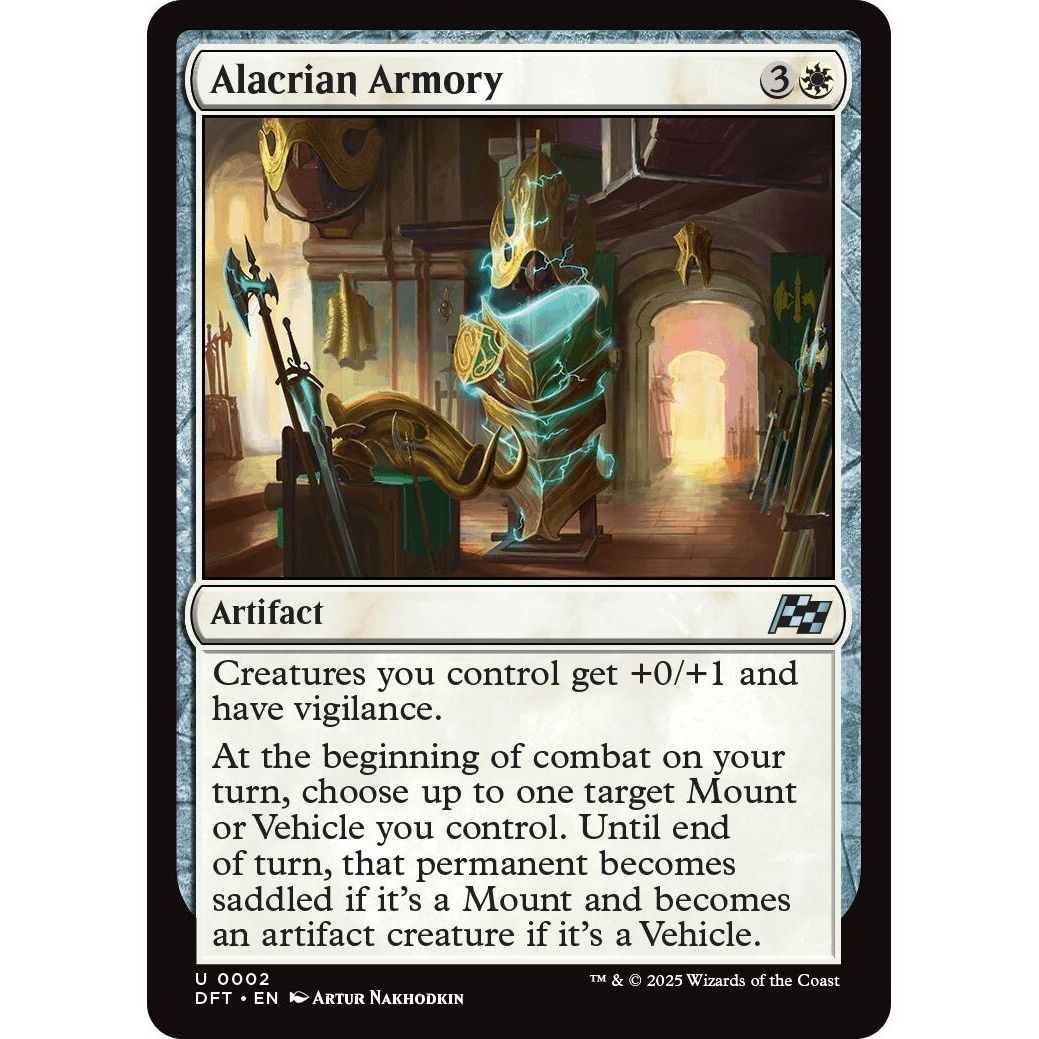 Image for Alacrian Armory (2) (DFT) - Magic: The Gathering