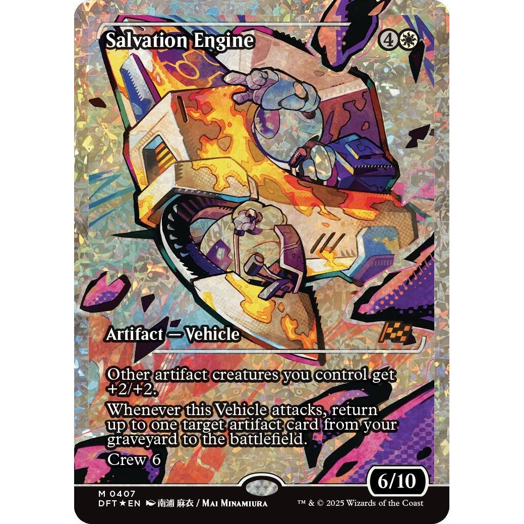 Image for Salvation Engine (Showcase) (Fracture Foil) (407) (DFT) - Magic: The Gathering