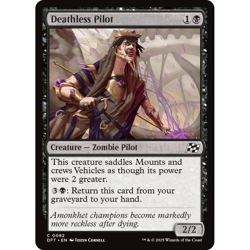 Image for Deathless Pilot (82) (DFT) - Magic: The Gathering