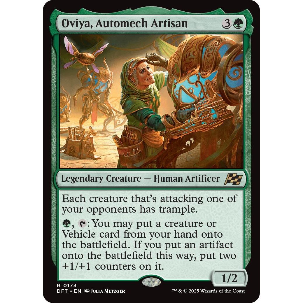 Image for Oviya, Automech Artisan (173) (DFT) - Magic: The Gathering