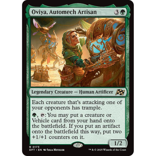 Image for Oviya, Automech Artisan (173) (DFT) - Magic: The Gathering
