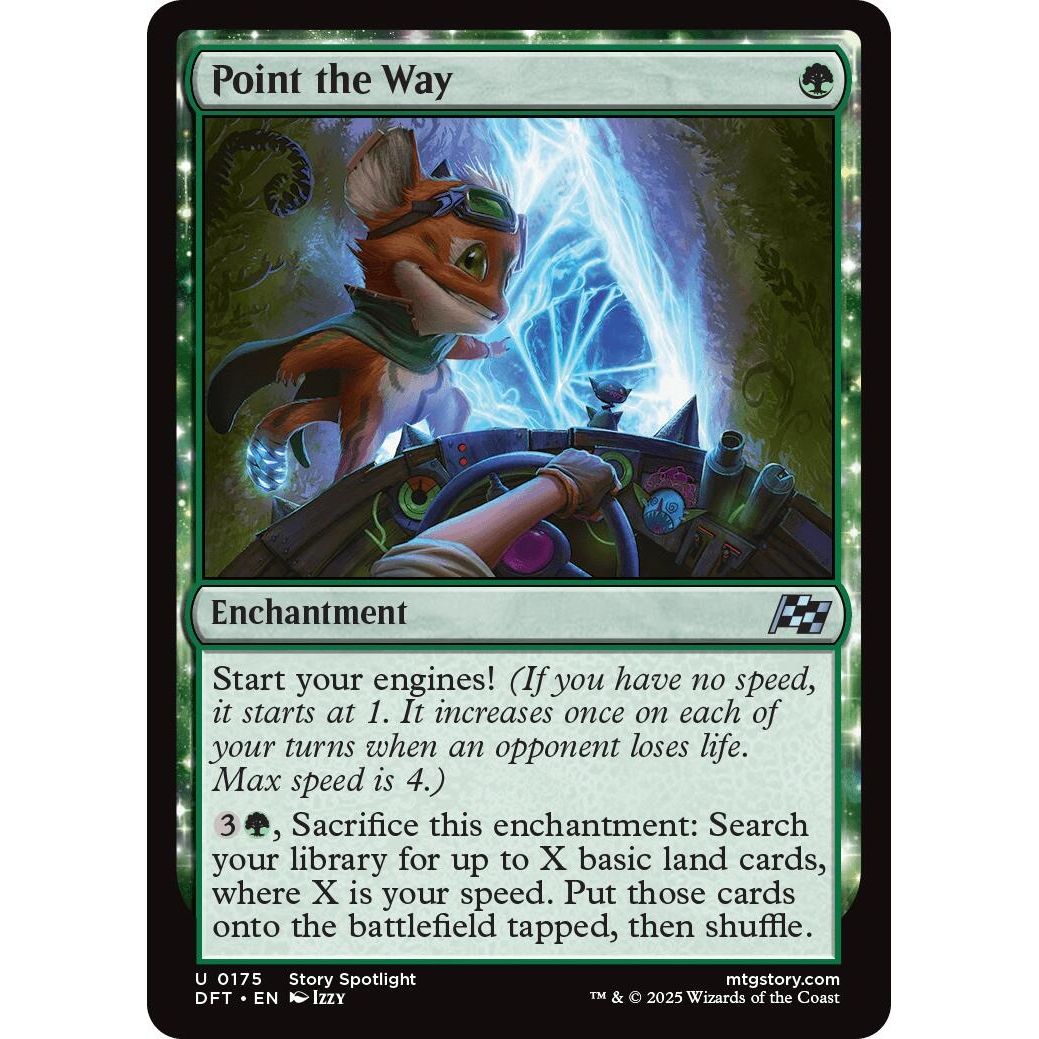 Image for Point the Way (175) (DFT) - Magic: The Gathering