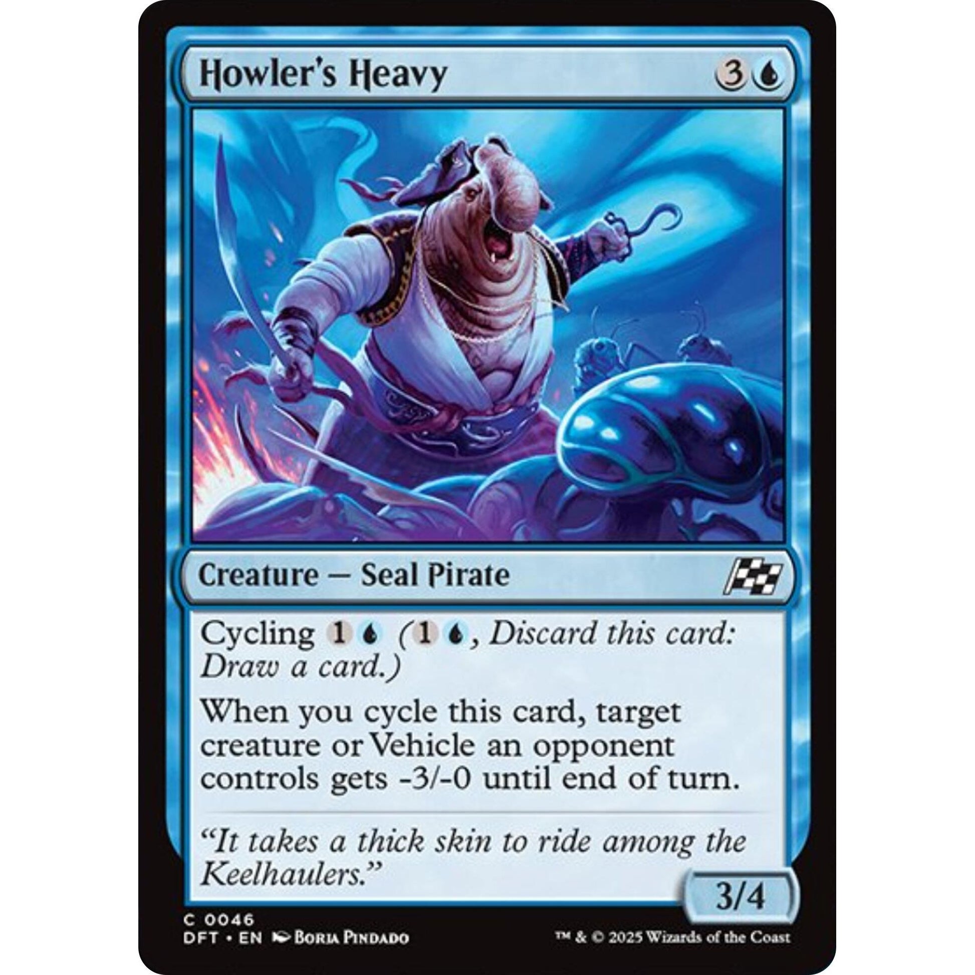 Image for Howler's Heavy (46) (DFT) - Magic: The Gathering