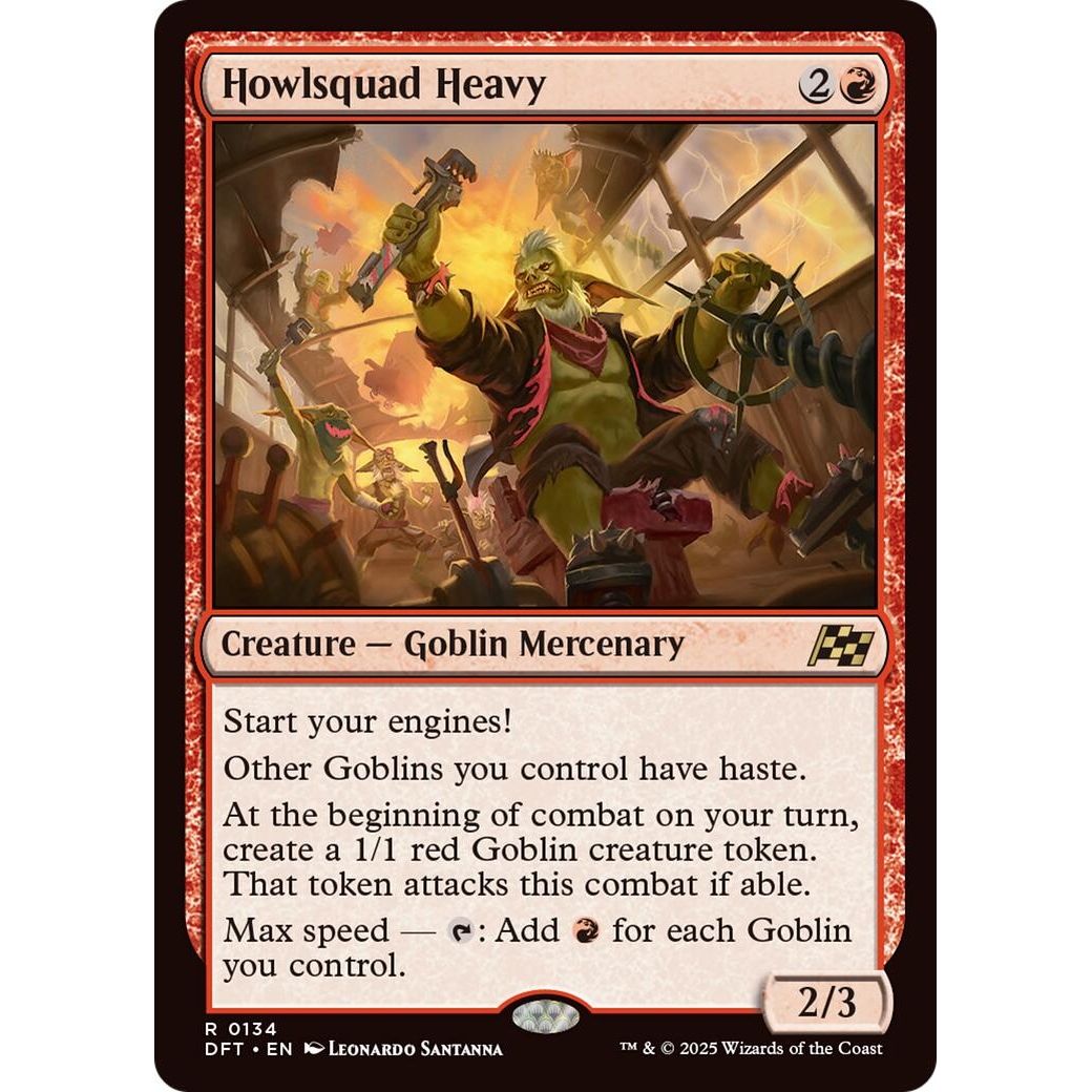 Image for Howlsquad Heavy (134) (DFT) - Magic: The Gathering