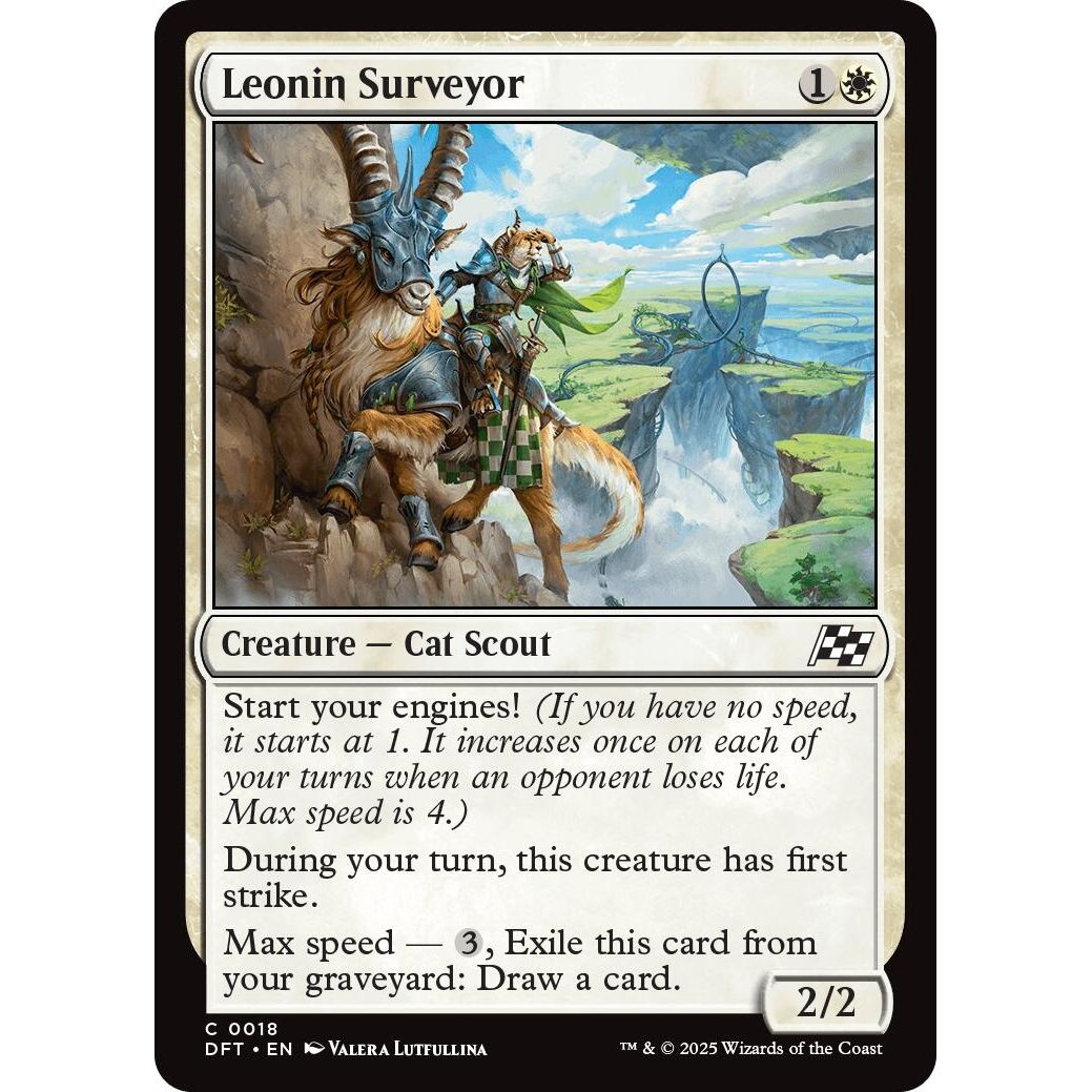 Image for Leonin Surveyor (18) (DFT) - Magic: The Gathering