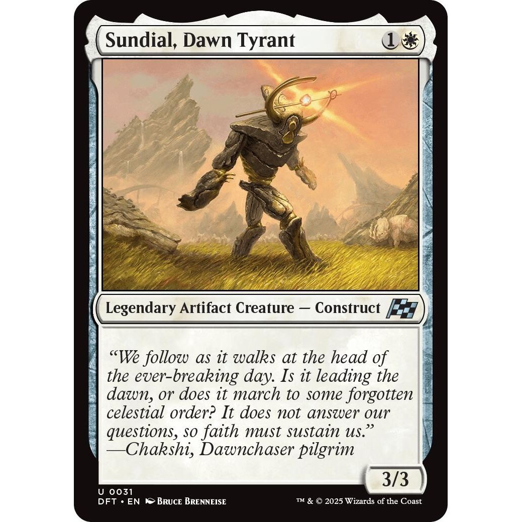 Image for Sundial, Dawn Tyrant (31) (DFT) - Magic: The Gathering
