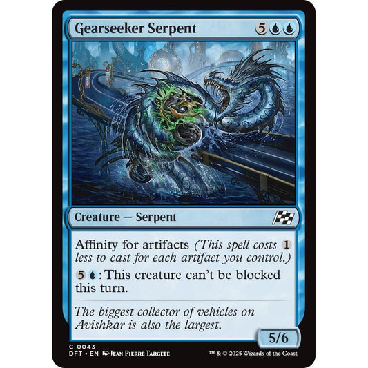 Image for Gearseeker Serpent (43) (DFT) - Magic: The Gathering