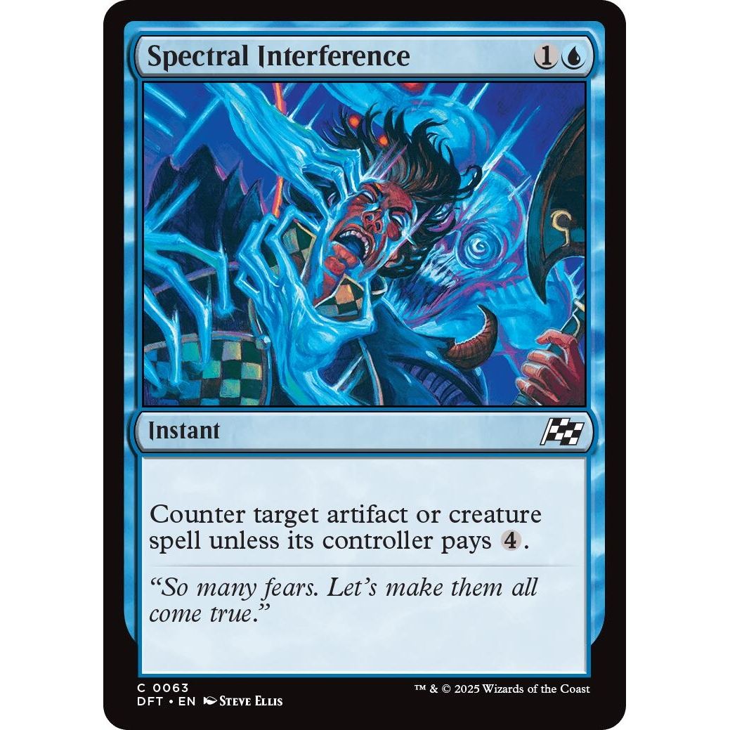 Image for Spectral Interference (63) (DFT) - Magic: The Gathering