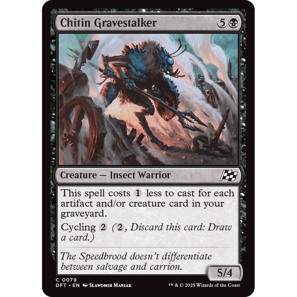 Image for Chitin Gravestalker (79) (DFT) - Magic: The Gathering