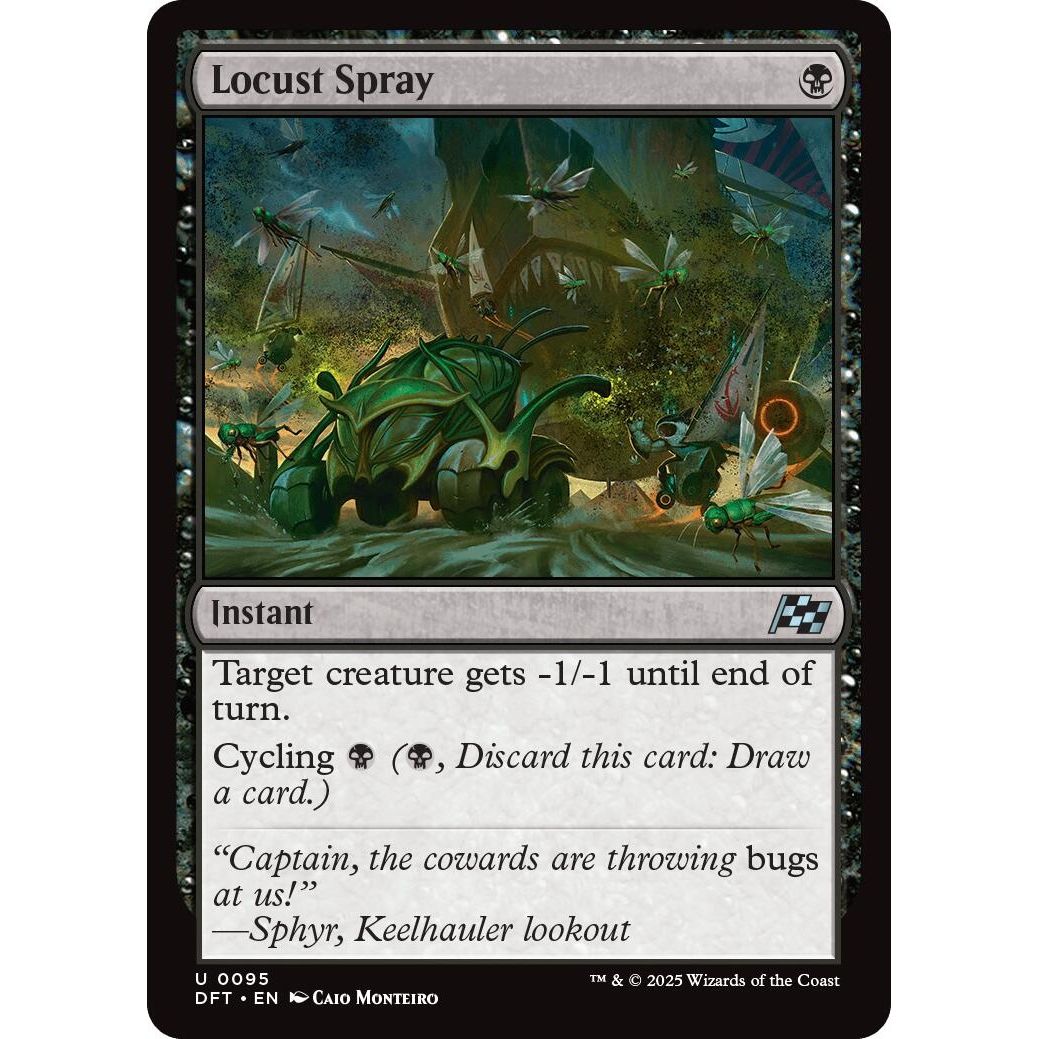 Image for Locust Spray (95) (DFT) - Magic: The Gathering