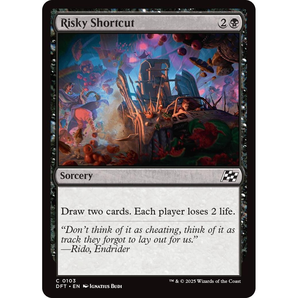 Image for Risky Shortcut (103) (DFT) - Magic: The Gathering