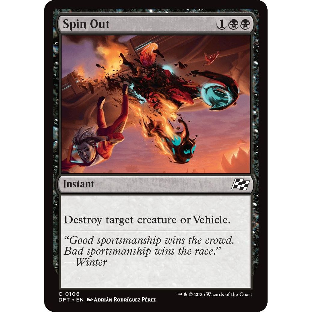 Image for Spin Out (106) (DFT) - Magic: The Gathering