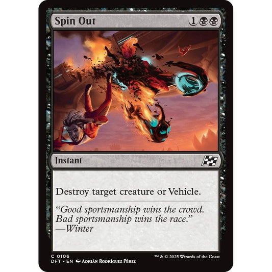 Image for Spin Out (106) (DFT) - Magic: The Gathering