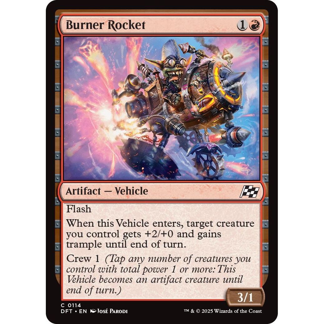 Image for Burner Rocket (114) (DFT) - Magic: The Gathering
