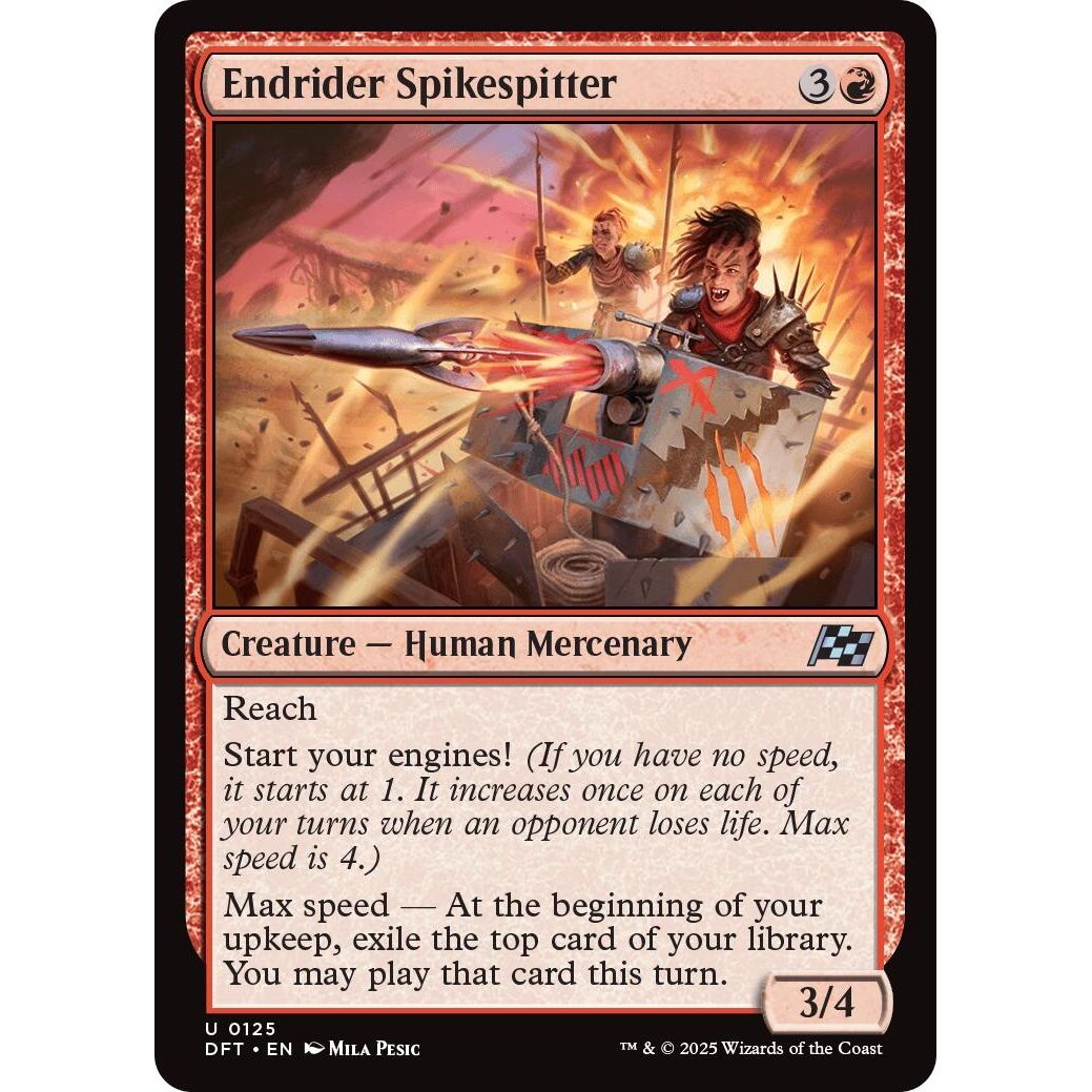 Image for Endrider Spikespitter (125) (DFT) - Magic: The Gathering