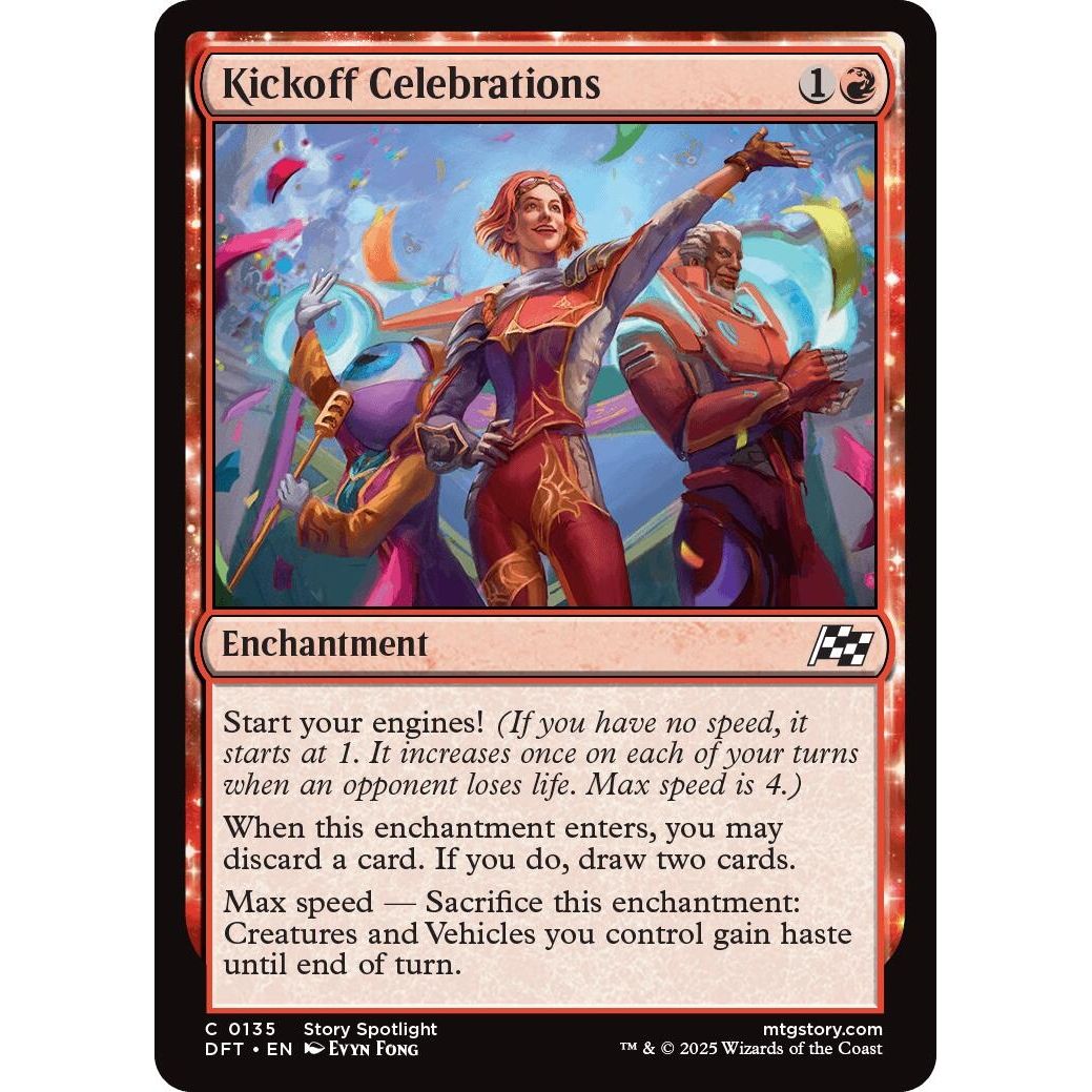 Image for Kickoff Celebrations (135) (DFT) - Magic: The Gathering