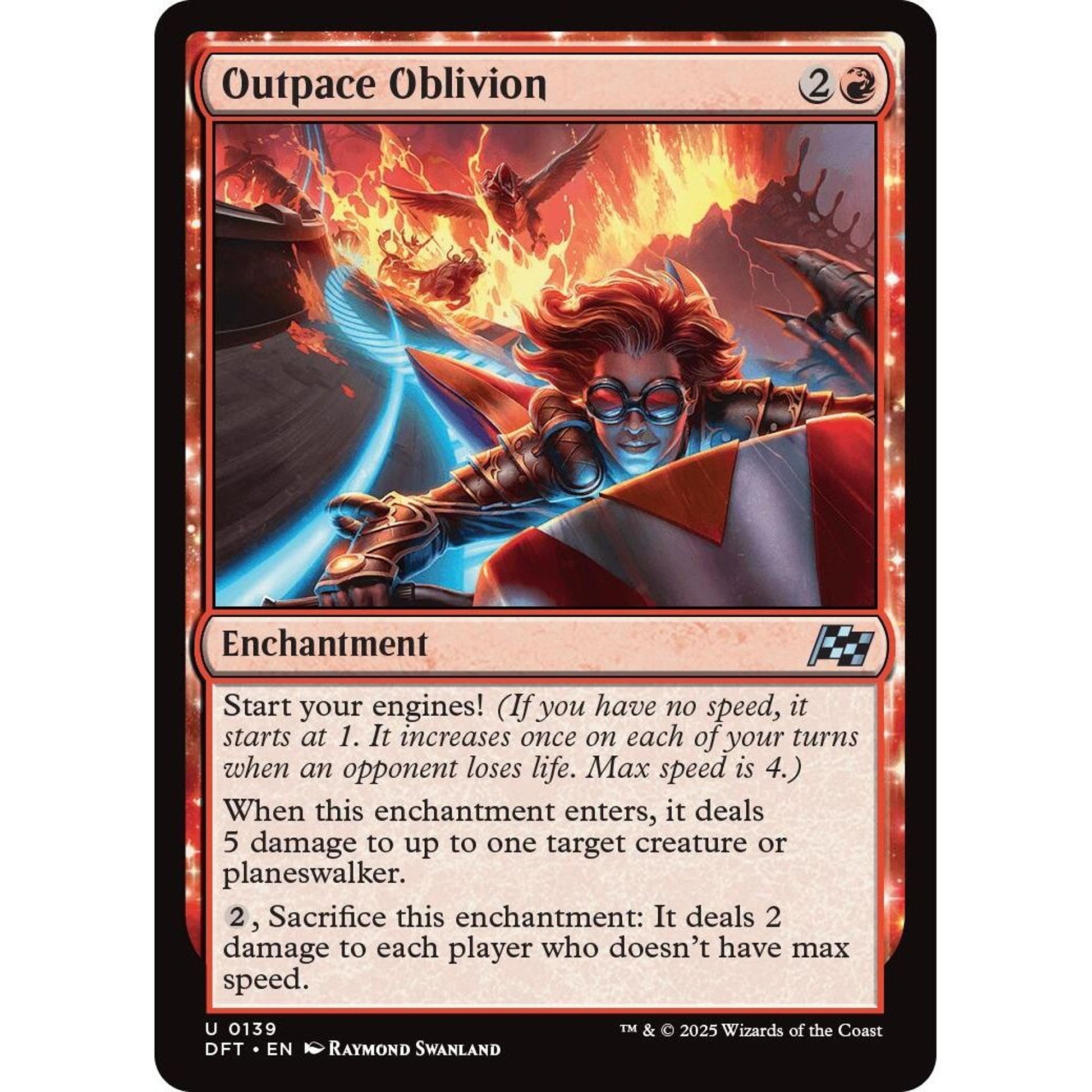 Image for Outpace Oblivion (139) (DFT) - Magic: The Gathering
