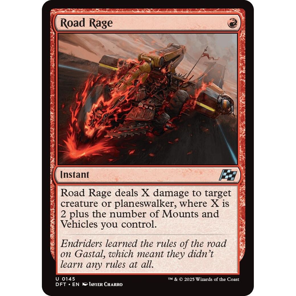 Image for Road Rage (145) (DFT) - Magic: The Gathering