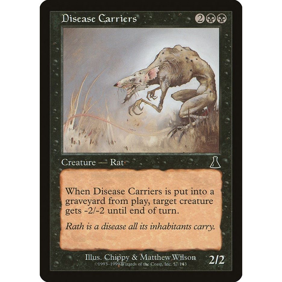 Image for Disease Carriers (57) (UDS) - Magic: The Gathering