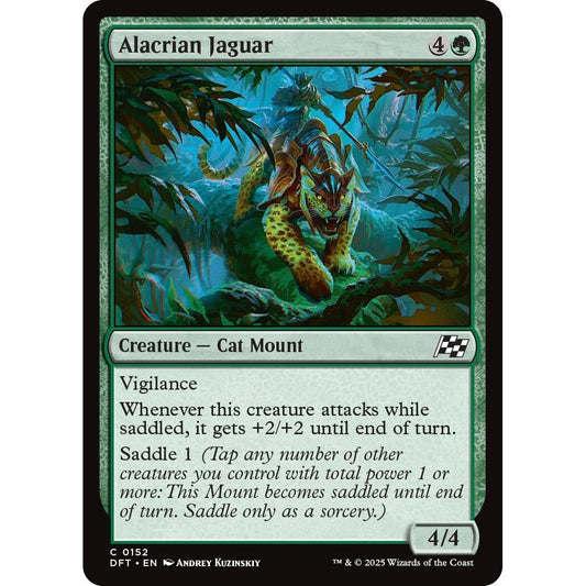 Image for Alacrian Jaguar (152) (DFT) - Magic: The Gathering