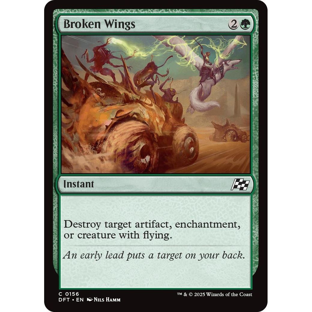 Image for Broken Wings (156) (DFT) - Magic: The Gathering