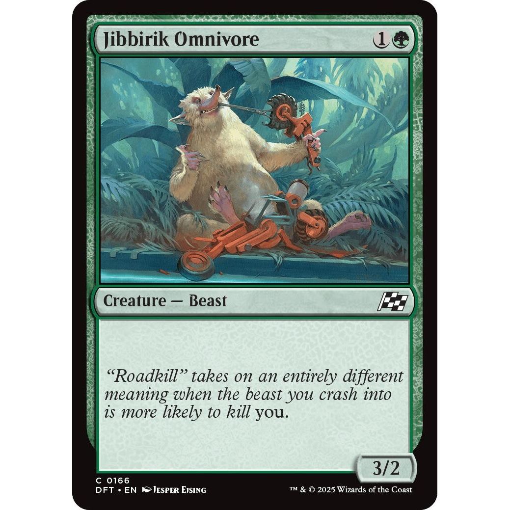 Image for Jibbirik Omnivore (166) (DFT) - Magic: The Gathering