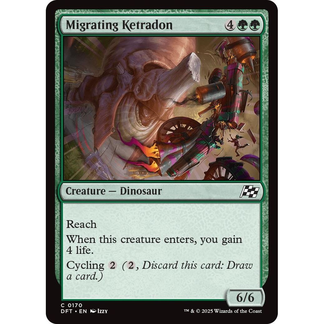 Image for Migrating Ketradon (170) (DFT) - Magic: The Gathering