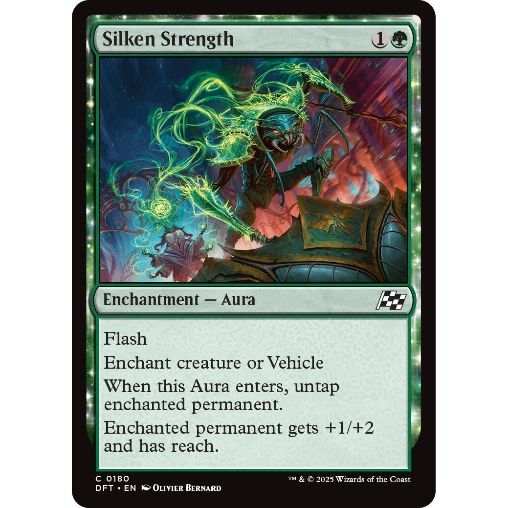 Image for Silken Strength (180) (DFT) - Magic: The Gathering
