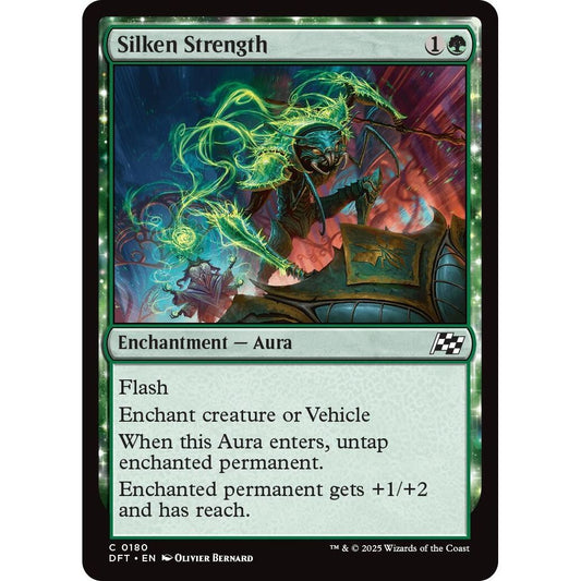 Image for Silken Strength (180) (DFT) - Magic: The Gathering