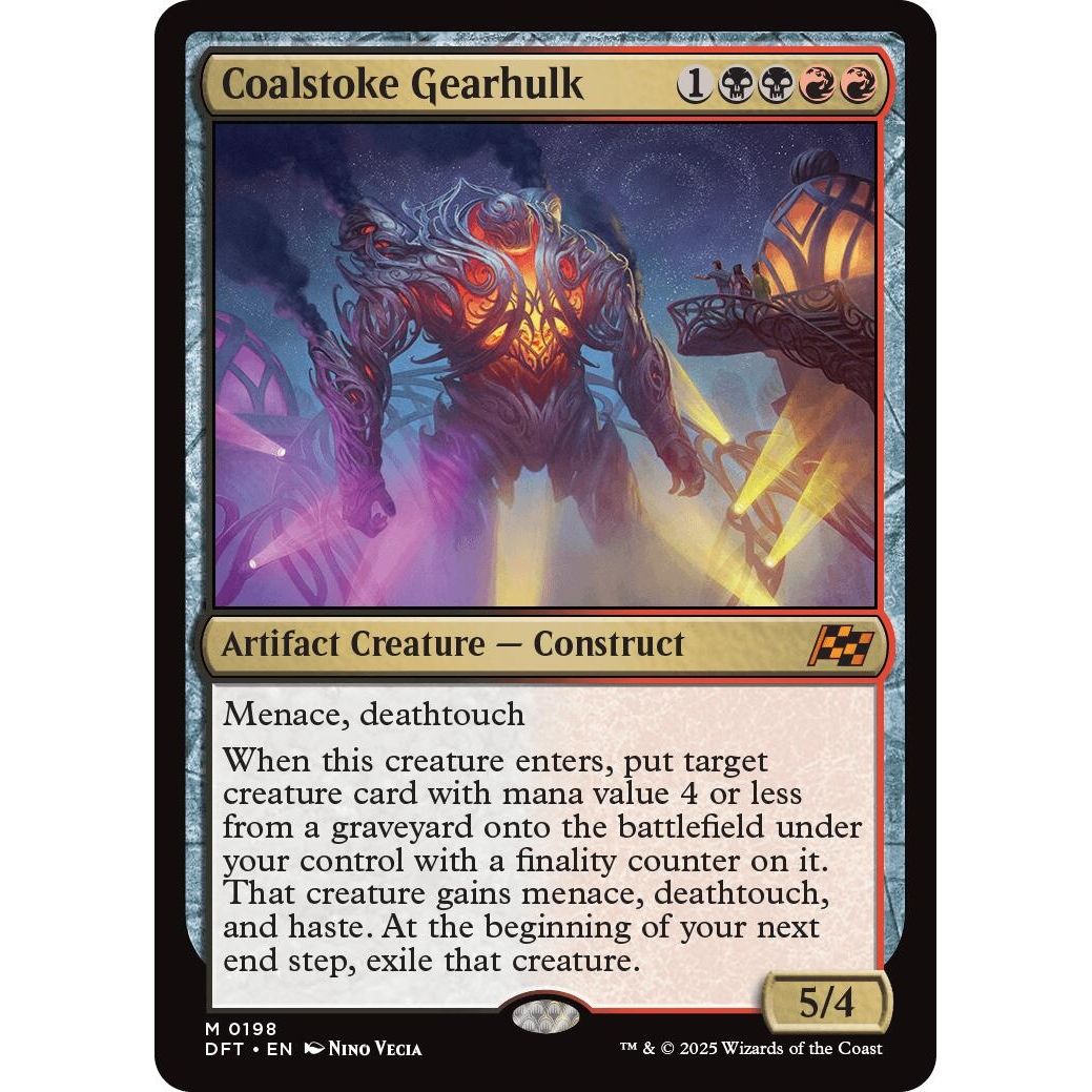Image for Coalstoke Gearhulk (198) (DFT) - Magic: The Gathering
