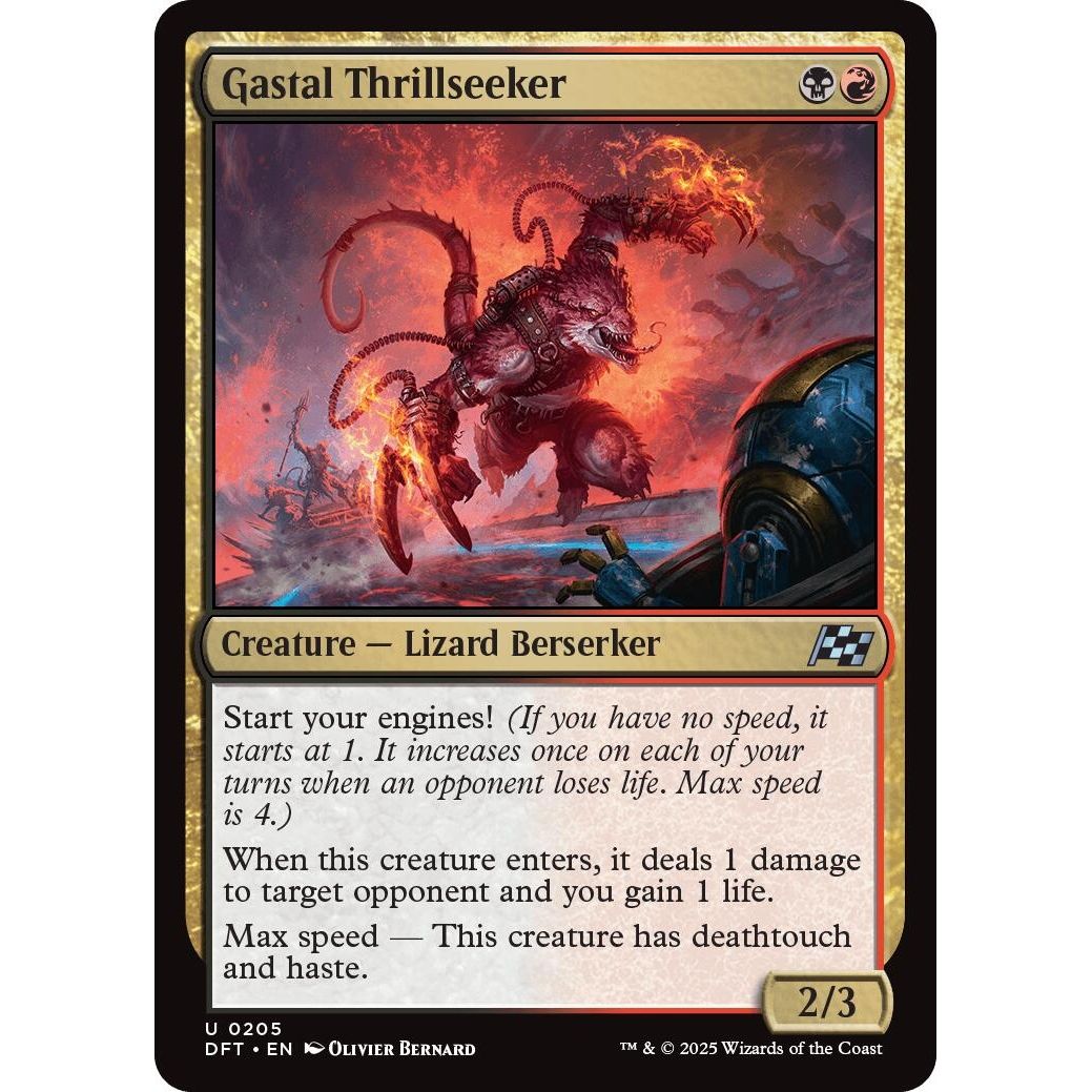 Image for Gastal Thrillseeker (205) (DFT) - Magic: The Gathering