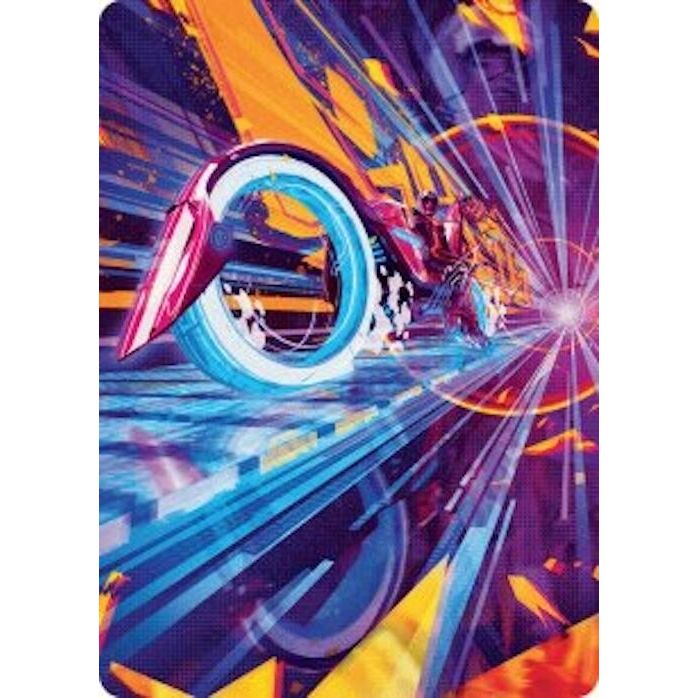 Image for Spotcycle Scouter Art Card (37) (AADFT) - Magic: The Gathering