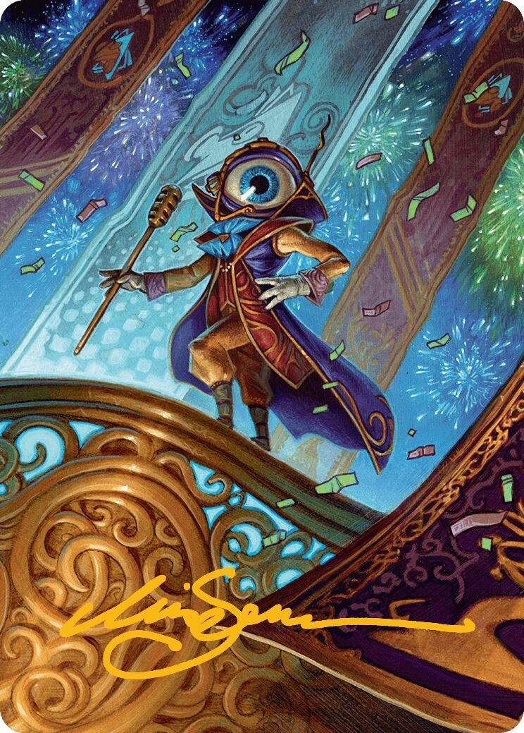 Image for Vnwxt, Verbose Host Art Card (Gold-Stamped Signature) (8) - Magic: The Gathering