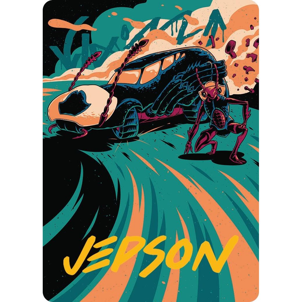 Image for Carrion Cruiser Art Card (Gold-Stamped Signature) (39) (AADFT) - Magic: The Gathering