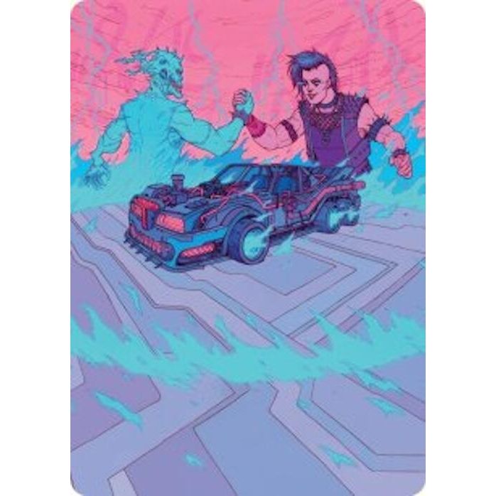 Image for Demonic Junker Art Card (40) (AADFT) - Magic: The Gathering