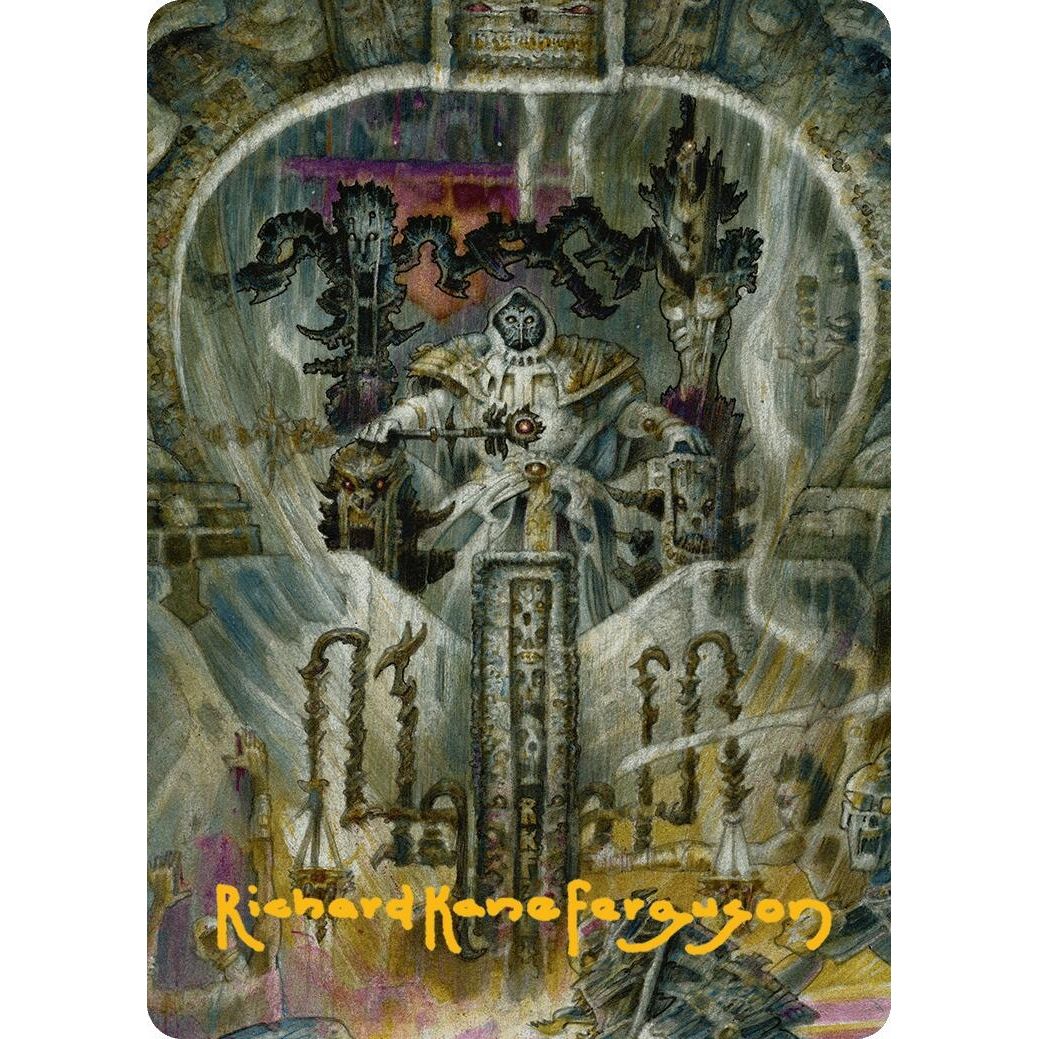 Image for Gonti, Night Minister Art Card (Gold-Stamped Signature) (32) (AADFT) - Magic: The Gathering