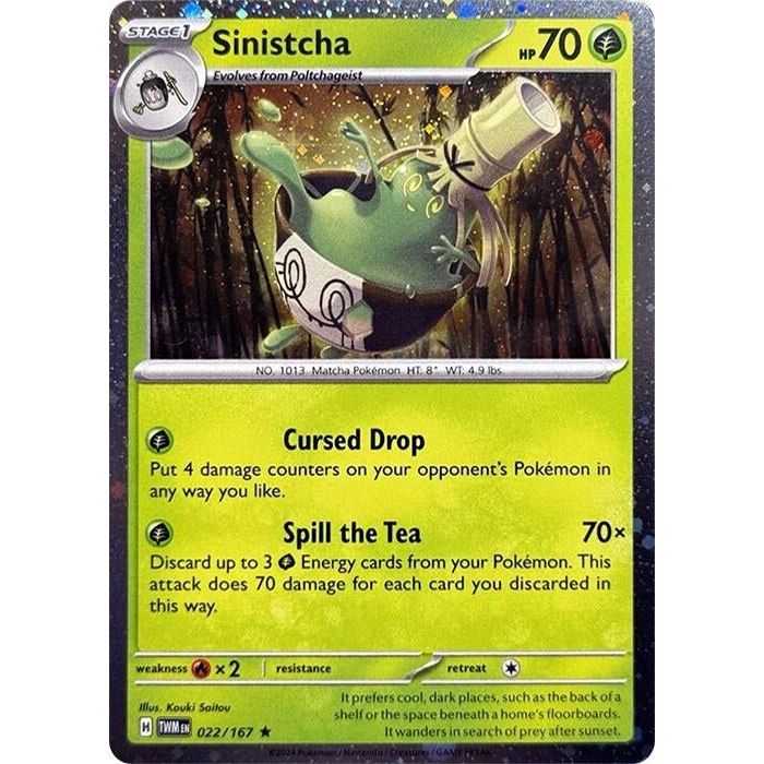 Image for Sinistcha - 022/167 (Cosmos Holo) (022/167) (BLE) - Pokemon