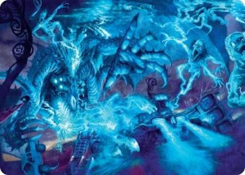 Image for The Speed Demon Art Card (18) - Magic: The Gathering