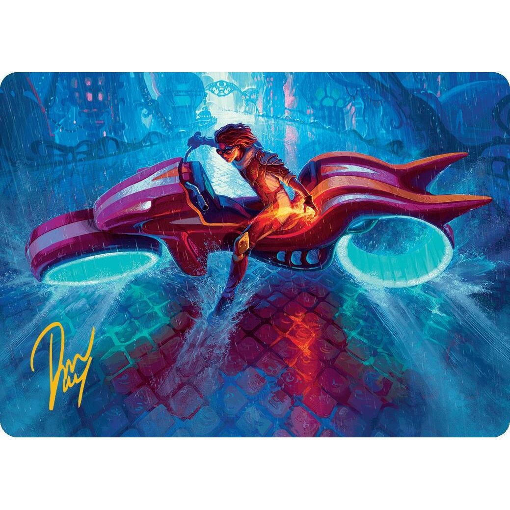Image for Chandra, Spark Hunter Art Card (Gold-Stamped Signature) (20) (AADFT) - Magic: The Gathering