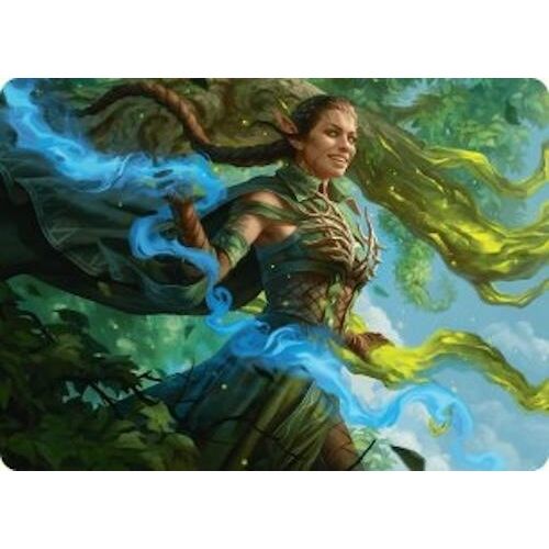 Image for Nissa, Worldsoul Speaker Art Card (31) (AADFT) - Magic: The Gathering