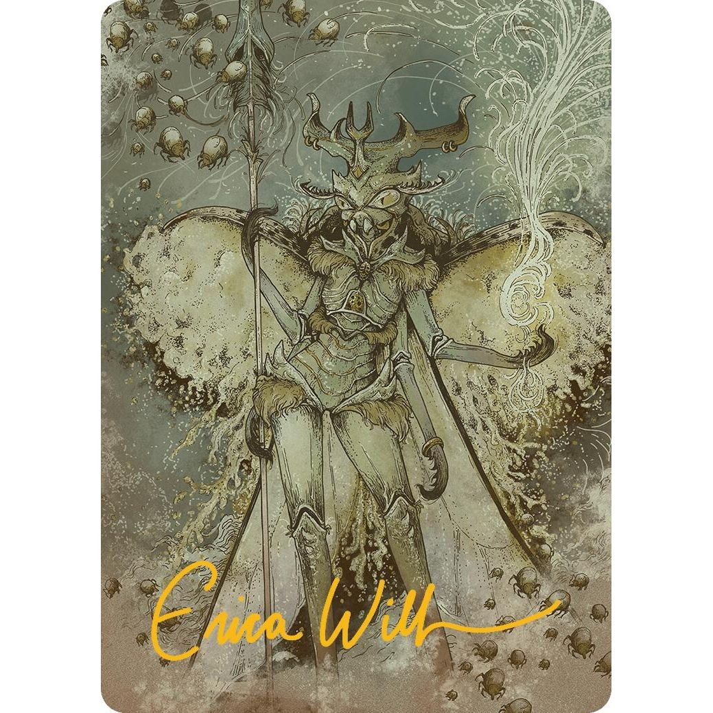Image for Aatchik, Emerald Radian Art Card (6/54) (Gold-Stamped Signature) (6) (AADFT) - Magic: The Gathering