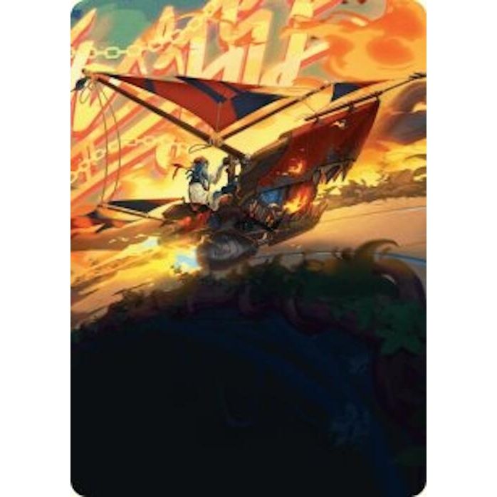 Image for Boosted Sloop Art Card (47) (AADFT) - Magic: The Gathering