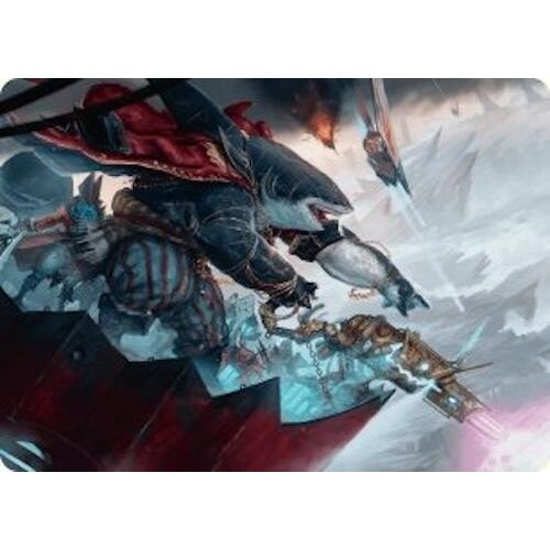 Image for Captain Howler, Sea Scourge Art Card (16/54) (16) (AADFT) - Magic: The Gathering