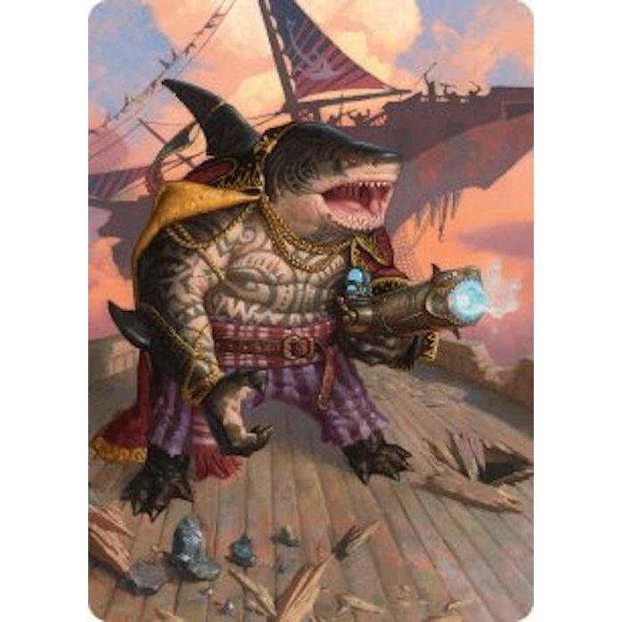 Image for Captain Howler, Sea Scourge Art Card (4/54) (4) (AADFT) - Magic: The Gathering