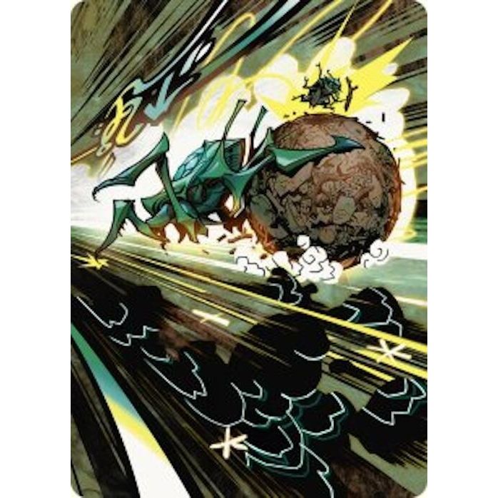 Image for Debris Beetle Art Card (45) (AADFT) - Magic: The Gathering