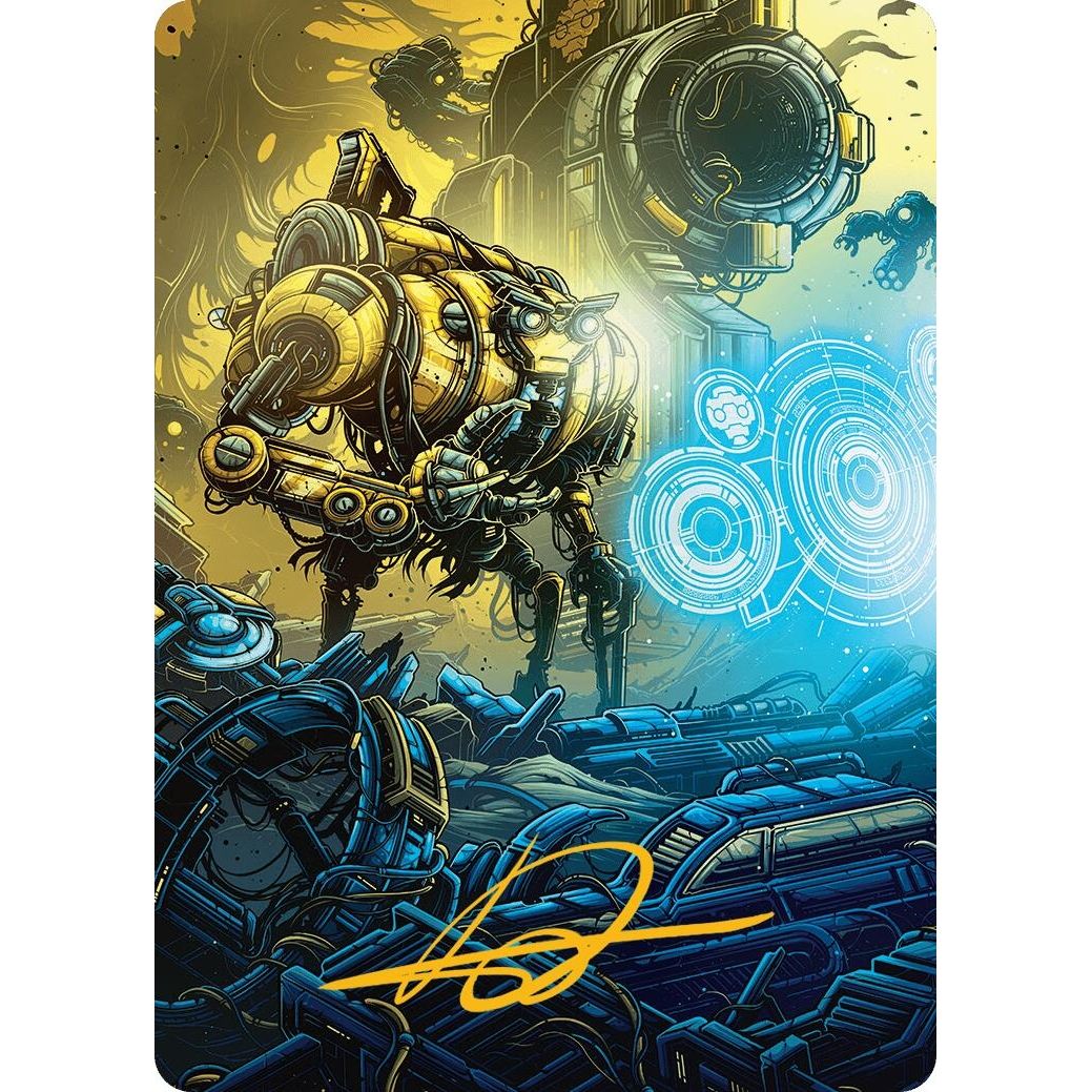 Image for Mendicant Core, Guidelight Art Card (1/54) (Gold-Stamped Signature) (1) (AADFT) - Magic: The Gathering